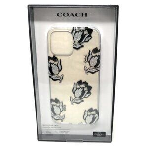 Coach Slim Clear Case for Apple iPhone 12 / iPhone 12 Pro (6.1") - Dessert Tulip